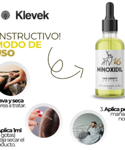 Minoxidil 16 porciento cómo aplicar