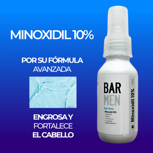 minoxidil 10 porciento crecimiento de barba