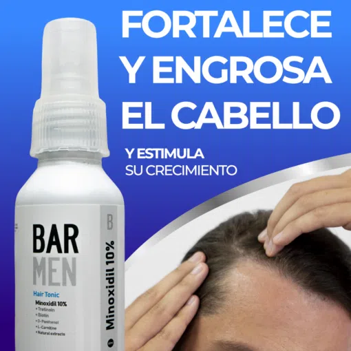 Minoxidil 10% Crecimiento de cabello