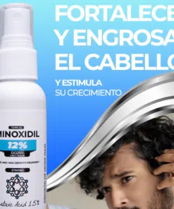 Minoxidil 12% Crecimiento de Cabello