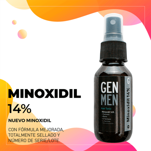 minoxidil 14 porciento especificaciones