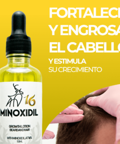 minoxidil 16 porciento crecimiento de cabello