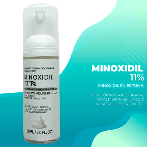 Minoxidil 11% Especificaciones