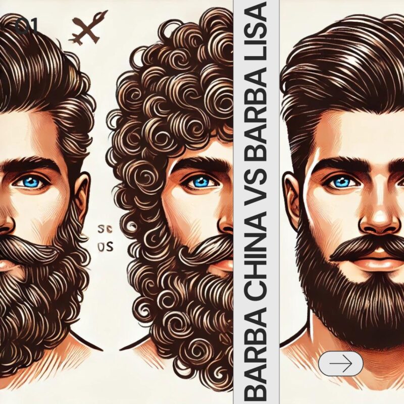 Barba china vs barba lacia