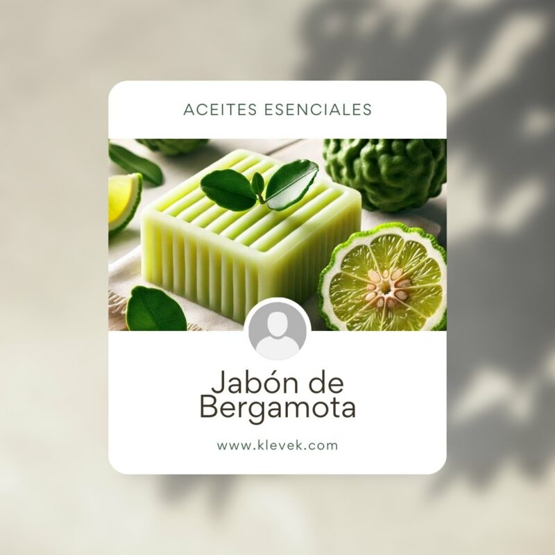 Jabón de Bergamota